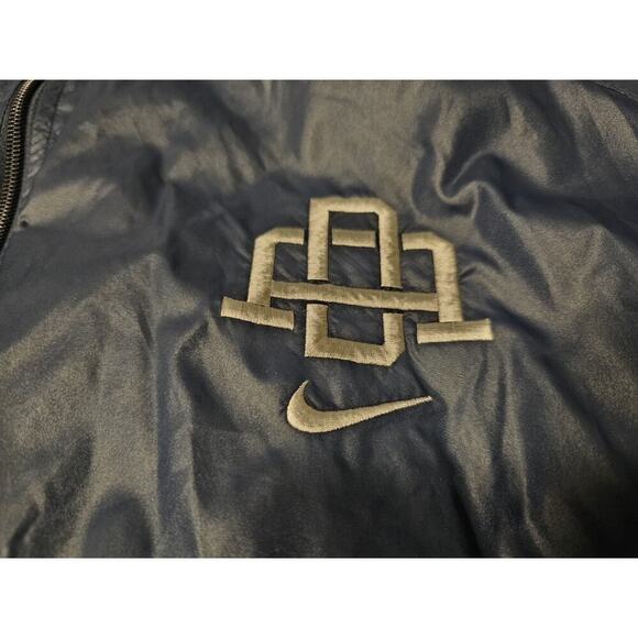 Nike Athletic Department Y2K Full Zip Windbreaker Track Jacket XL Navy White - Picture 4 of 10